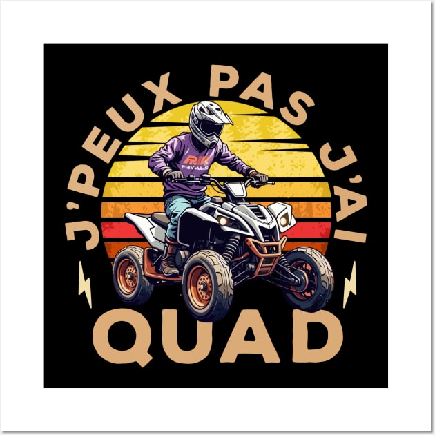 Je PEux Pas J'ai Quad Wall Art by Rebrand